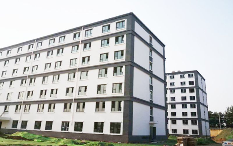 京張高鐵北京北動(dòng)車所站后公寓樓